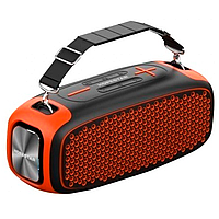 Портативная беспроводная Bluetooth колонка Hopestar A30 55W Black Orange