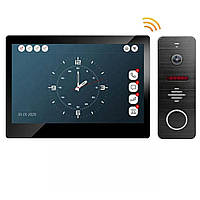 Комплект видеодомофона WiFi + Ethernet Tervix Pro Line Smart Video Door Phone System, Черный