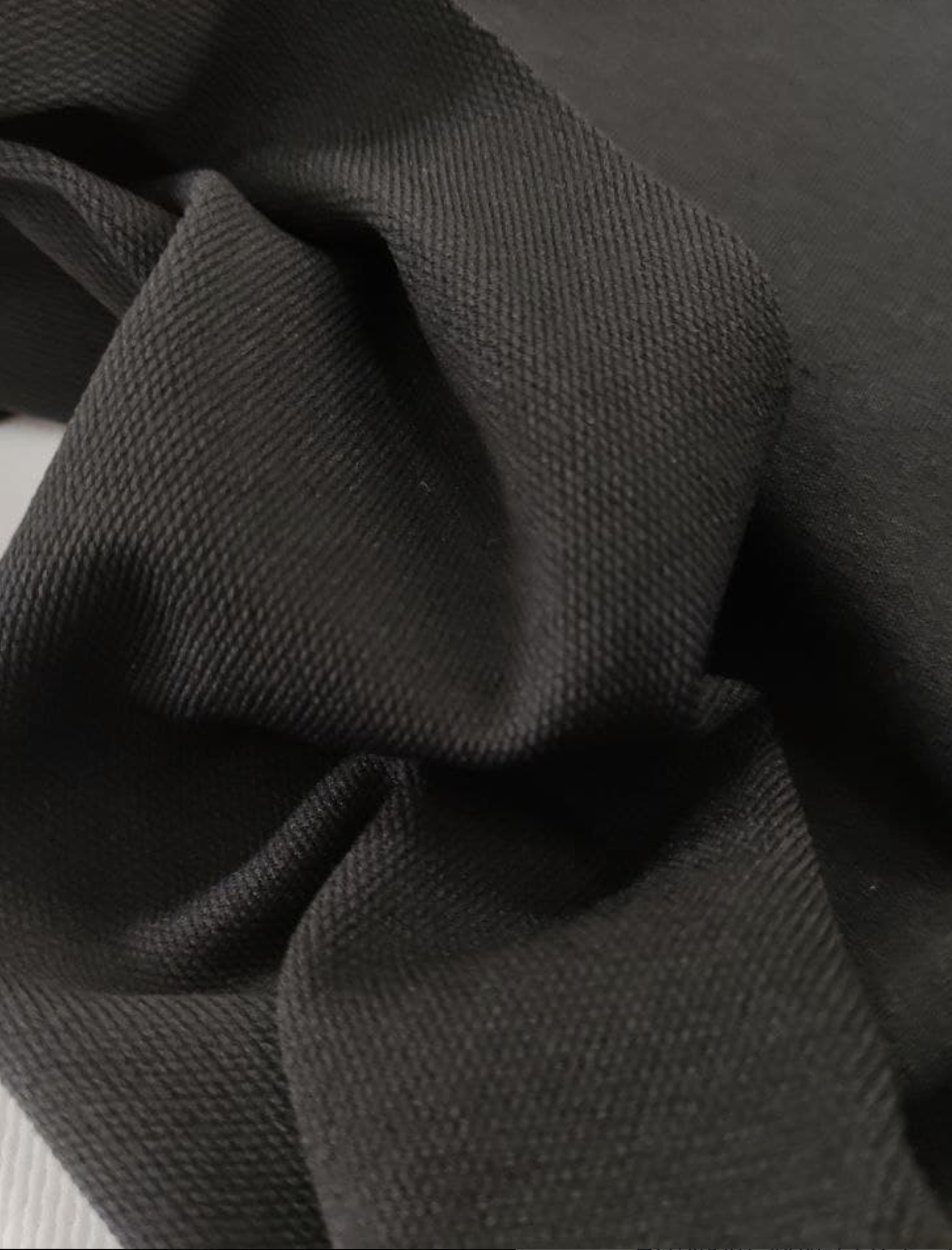 Чорна двунитка в рулонах, фото 1