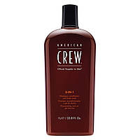 Средство 3-в-1 по уходу за волосами и телом American Crew Shampoo, Conditioner and Body Wash 3in1 1000 мл