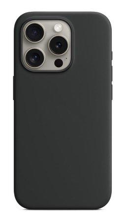 Чохол Monblan Magnetic Silicone MagSafe Series для iPhone 15 Pro Black