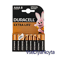 Батарейка Duracell AAA LR03 MN2400 уп. 1x8 шт.