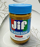 Арахісова паста без цукру та глютену JIF Creamy кремова