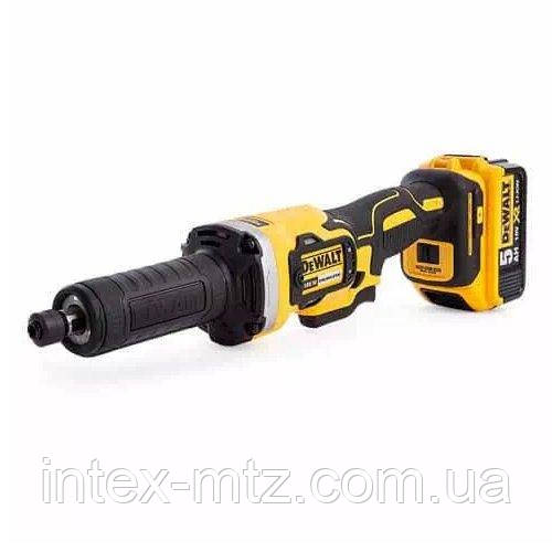 Прямошліфувальна акумуляторна машина DeWALT DCG426P2