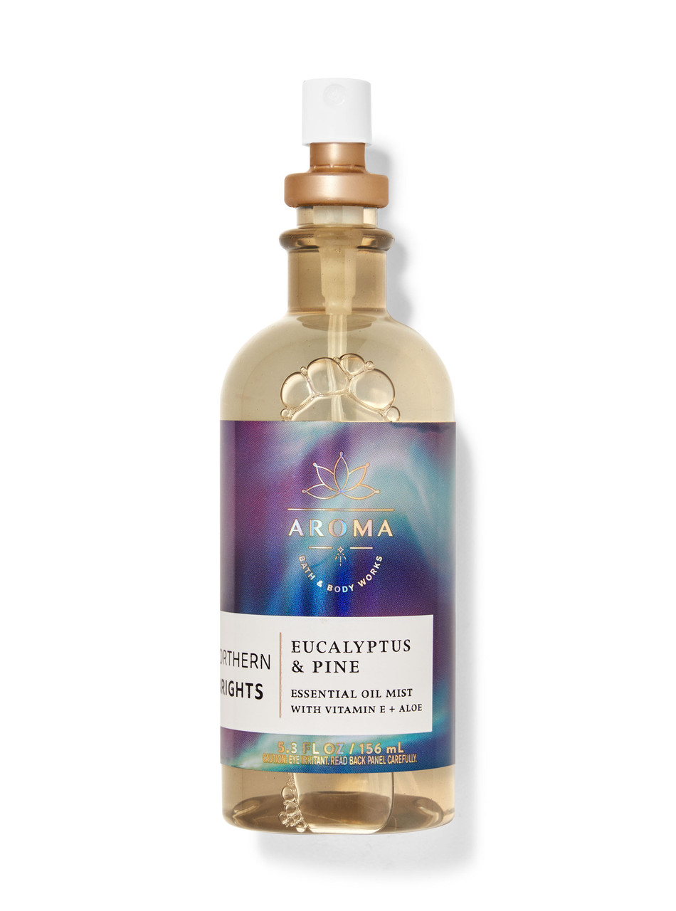 Спрей для подушок і постільної білизни Bath and Body Works Northern Brights: Eucalyptus Pine