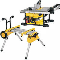Пила циркулярна настільна + стіл DeWALT DWE7485RS
