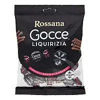 Лакричные конфеты Rossana Gocce Liquirizia 175g