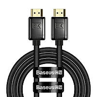 Кабель Baseus High Definition Series HDMI 8K to HDMI 8k Adapter Cable |2m, 8K, HDMI2.1, Цинк|