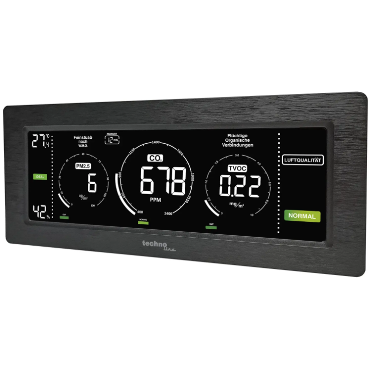 Метеостанція побутова для дому Електронна Домашня Метео Technoline WL1035 Black (WL1035) Німеччина