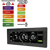 Метеостанція побутова для дому Електронна Домашня Метео Technoline WL1035 Black (WL1035) Німеччина, фото 7