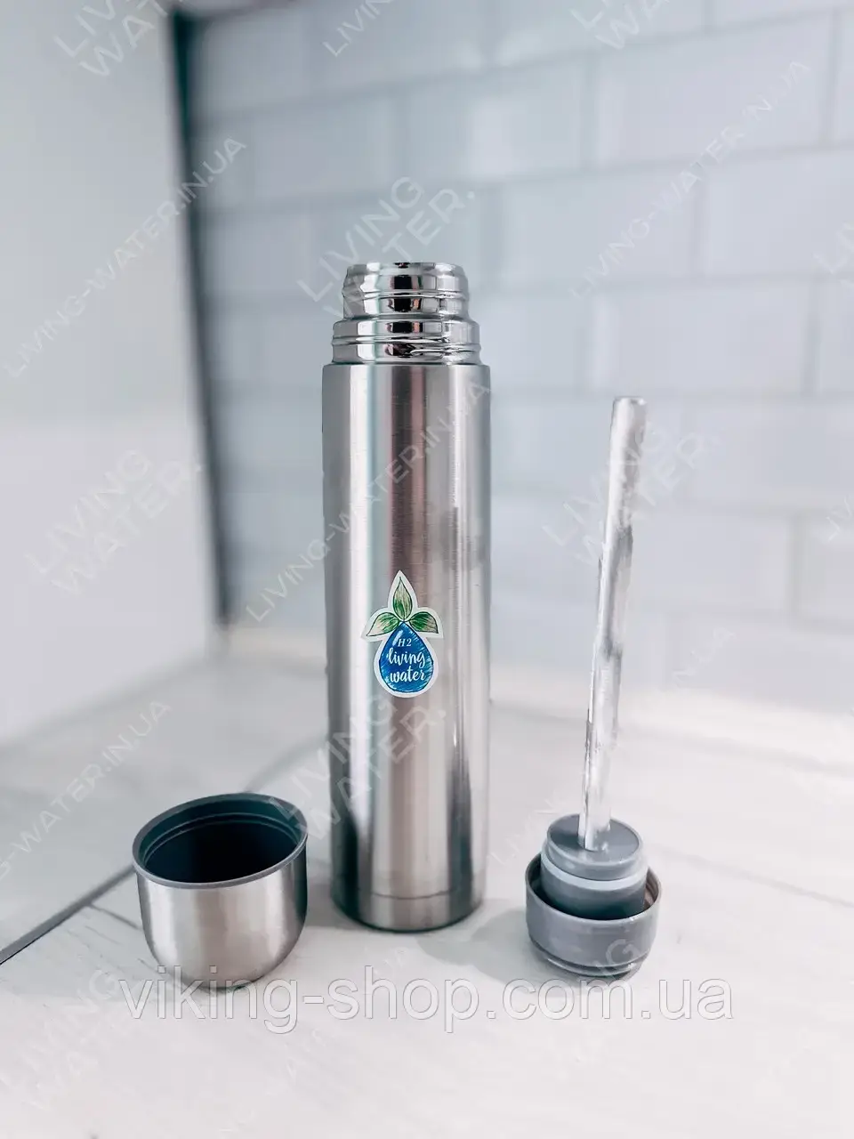Термос іонізатор генератор молекулярного водню «Living Water» воднева вода, фото 1