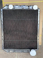 Радіатор охолодження двигуна МАЗ ЄВРО 4-х рядний ЯМЗ (мідний), 642290-1301010