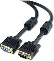 Кабель-удлинитель Cablеxpert VGA HD15M/HD15F 10м 2 ferrite black (CC-PPVGAX-10M-B)