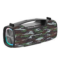 Портативная беспроводная Bluetooth колонка Hopestar A6X |BT5.0, 55W, TWS, AUX/TF/USB, 4h, IPX6| Camouflage