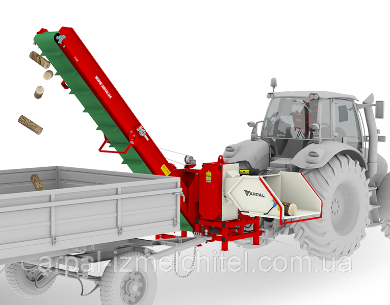 Подрібнювач гілок, дробарка ARPAL AM-200ТР-К, фото 1