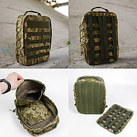 Тактический штурмовой военный быстросъемный рюкзак кордура пиксель, Рюкзак для военнослужащих alrkt