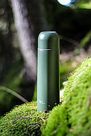 Термос Milu Thermos Flask, 1 л, для питья из нержавеющей стали, двойная изоляция стенок (оливково-зеленая