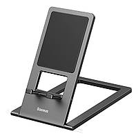 Универсальный держатель для планшета и телефона настольный Baseus Foldable Metal Desktop Holder |6.7-12.9"|