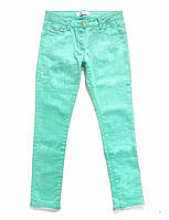 Зелені джинси бренду GAIALUNA 146 см