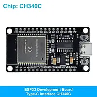 WiFi Bluetooth модуль NodeMCU ESP-32 ESP-WROOM-32S CH340C 30Pin USB Type-C