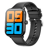 Умные Смарт Часы Hoco Y3 Pro Talk Call version Smart watch |BT 5.1, Track, HeartRate, IP67| Черные
