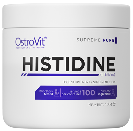 Гістидин OstroVit - Histidine (100 грамів) (термін придатності до 17.05.2024)