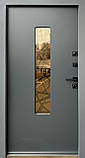 Вхідні двері Форт М Трек Плаза графіт /мдф антрацит із терморозривом вулиця, фото 2