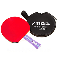 Ракетка для настільного тенісу з чохлом Stiga Focus