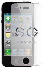 М'яке скло Apple iPhone 4 на екран поліуретанове SoftGlass