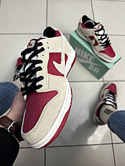 Чоловічі кросівки Найк Nike SB Dunk (PS creamy red) ||