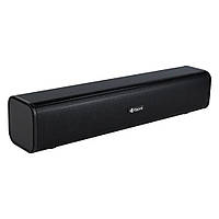 Компьютерная акустика колонка для пк и ноутбука Саундбар Kisonli i-600 Soundbar | 3Wx2, BASS, AUX| Черный
