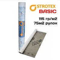 Супердиффузионная мембрана Стротекс, Strotex 1300 Basic 115 г/м2. 1,5м х 50м