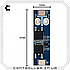 Контролер BMS Li-ion акумуляторів 1s 12А 3.7В, фото 2