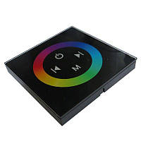 001M RGB LED TOUCH BLACK WALL controller 12-24V 3*6A 18A