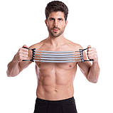 Еспандер пружинний плечовий на 5 смуг навантаження 30 кг FI-3863, фото 8