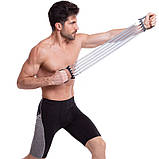 Еспандер пружинний плечовий на 5 смуг навантаження 30 кг FI-3863, фото 10