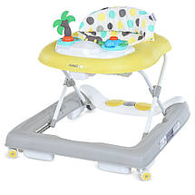 Дитячі ходунки EL CAMINO PARADISE ME 1103 Yellow Сіро-жовті, фото 2