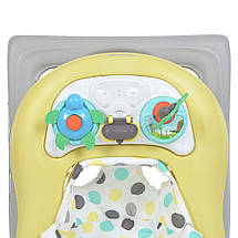 Дитячі ходунки EL CAMINO PARADISE ME 1103 Yellow Сіро-жовті, фото 5