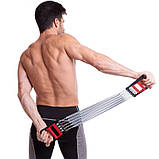 Еспандер пружинний кистьовий плечовий на 5 смуг FI-3865, фото 10