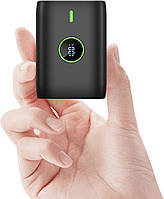 Компактное портативное зарядное устройство Power bank XHC-N84 10000mAh, черный зеленый
