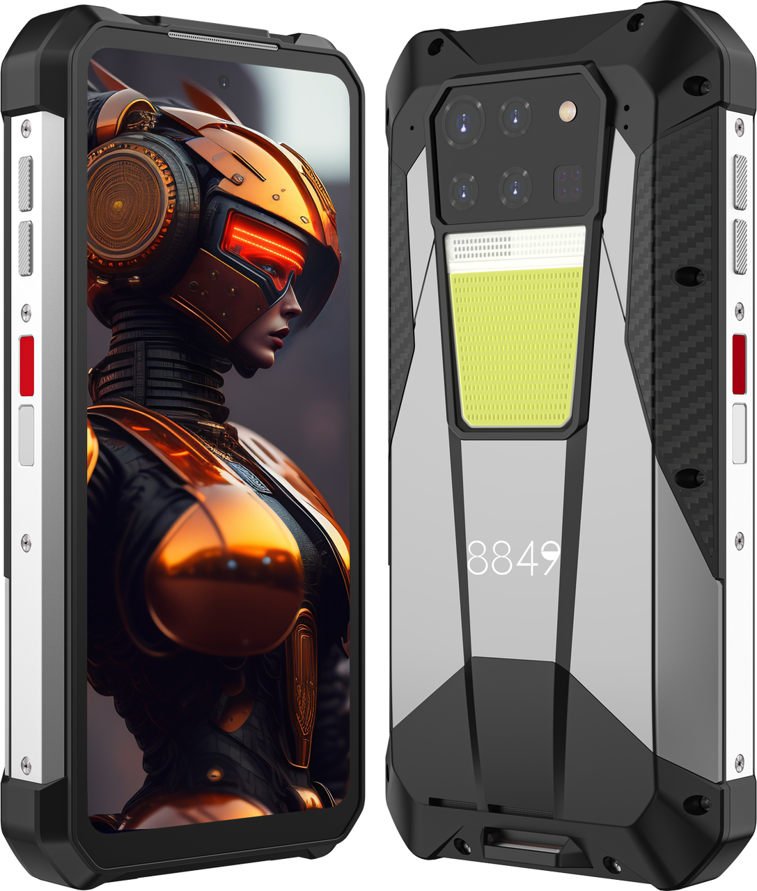 Unihertz 8849 Tank 3 16/512GB Black 5G, 64 MPX Super Night Vision, 23800 мА·год, Dimensity 8200, Дисплей 6.79", фото 1