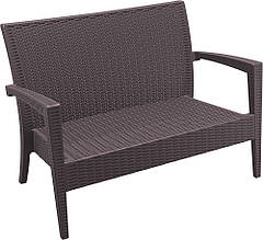 Диван, софа шт. ротанг (Miami Lounge Sofa), арт. 845 Brown