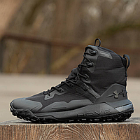 Чоловічі черевики єврозима Under Armour Hovr Dawn WP Boots Black | кросівки андер армор ховр чорні