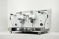 Профессиональная Итальянская кофеварка VBM LOLLO Elettronica 2GR White 240v