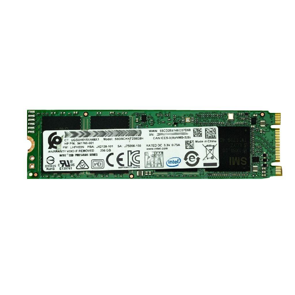 Накопичувач SSD M.2 2280 256 GB Intel (SSDSCKKF256G8H) "Б/У"