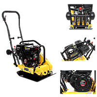 Виброплита 196 см³, 28см Kraft&Dele KD1180 уплотнитель грунта 4900 уд/мин