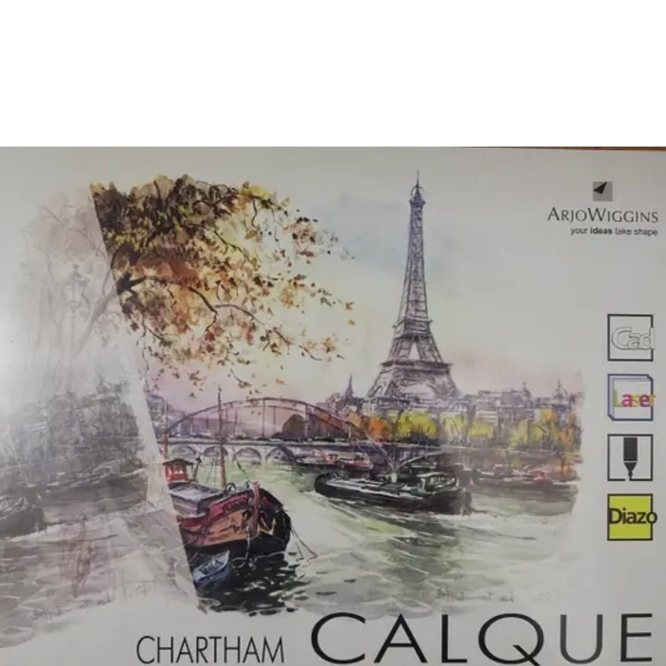 Калька матова щільність 94 г/м кв, формат А3 упаковка 100 аркушів (5813), фото 1