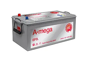 Акумулятор A-Mega EFB 6СТ-240 Азе  Старт-стоп