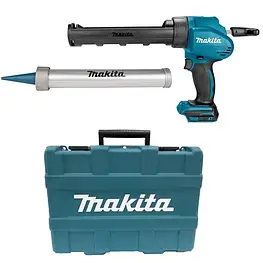 Акумуляторний пістолет для силікону Makita DCG180ZXK (каркас) + кейс