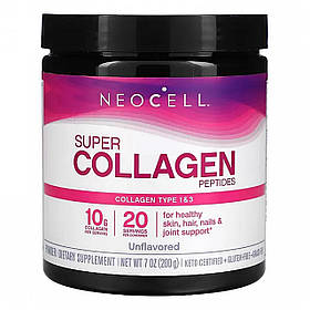 Пептиди Супер Коллагена тип 1 та 3 (Super Collagen) 200 г NEL-01986